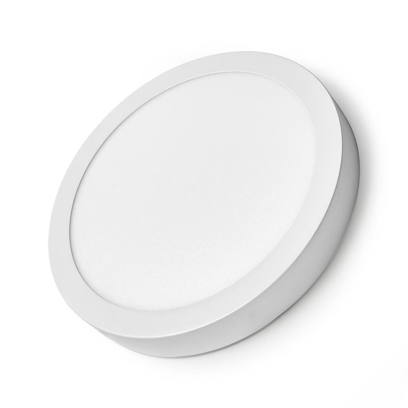 Afbeelding laden in galerijviewer, Nedis wifilaw20wt wi-fi smart plafondlamp rond oslash; 30 cm warm tot koel wit 1200 lm 18 w slank design aluminium