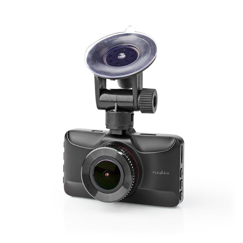 Afbeelding laden in galerijviewer, Nedis dcam15bk dashcam full hd 1080 p 1 ch 3,0 inch kijkhoek van 120 deg; metalen behuizing