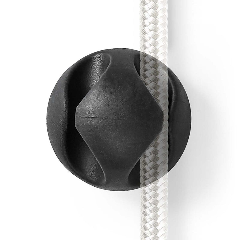 Afbeelding laden in galerijviewer, Nedis cmgc20026bk kabelmanagement kabelclip click go 6 stuks aantal slots: 2 sleuven maximale kabeldikte: 5.3 mm tpe zwart