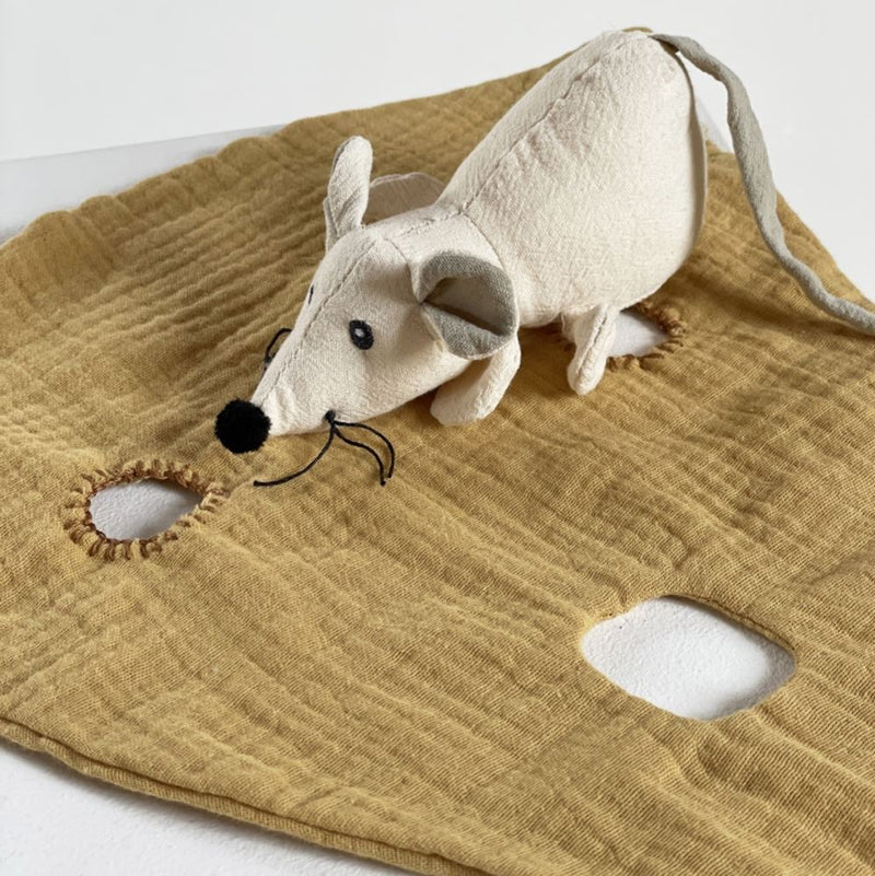 Afbeelding laden in galerijviewer, Egmont toys knuffeldoekje muis