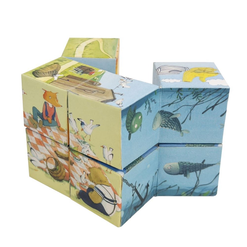 Afbeelding laden in galerijviewer, Ty egmont infini cube kubus zee. fsc kart