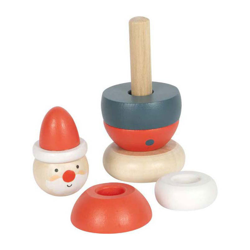Afbeelding laden in galerijviewer, Small foot - kerst- en winter stapeltoren, 9 stuks