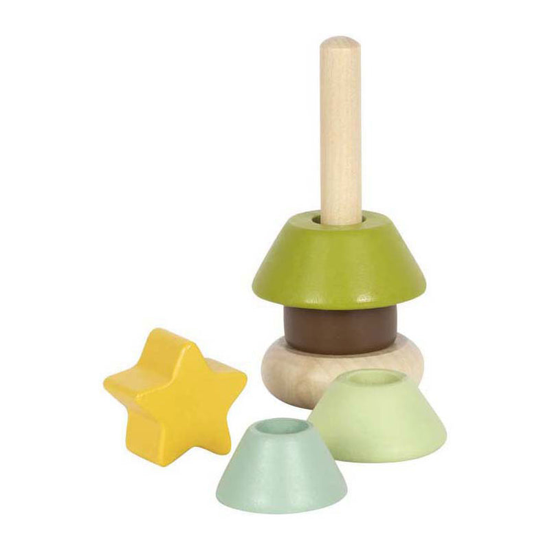 Afbeelding laden in galerijviewer, Small foot - kerst- en winter stapeltoren, 9 stuks