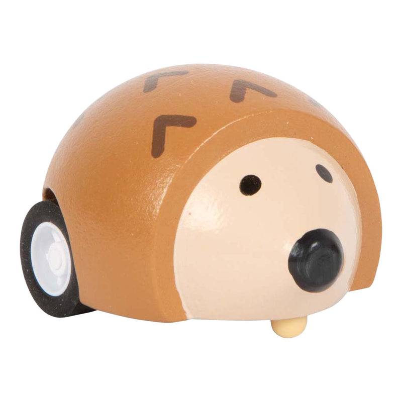 Afbeelding laden in galerijviewer, Small foot - houten pull-back dieren tiny friends - 12st.