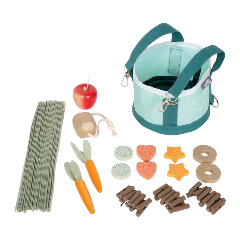 Afbeelding laden in galerijviewer, Small foot - paardenvoer set met tas