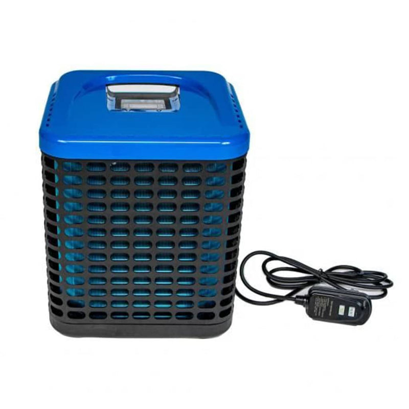 Afbeelding laden in galerijviewer, Hot splash warmtepomp hot blauw zwart