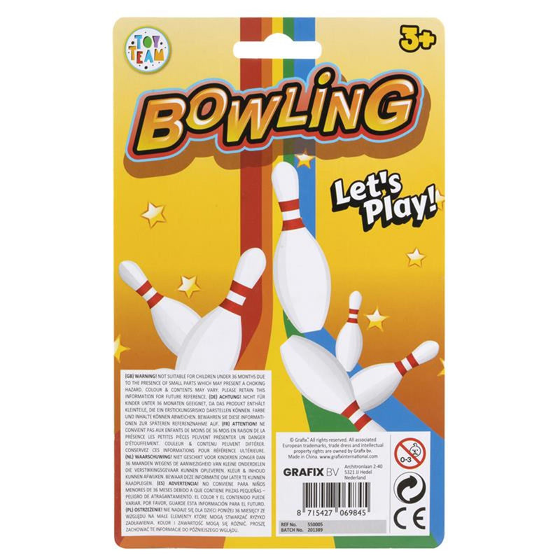 Afbeelding laden in galerijviewer, Grafix mini bowling set - 12dlg.