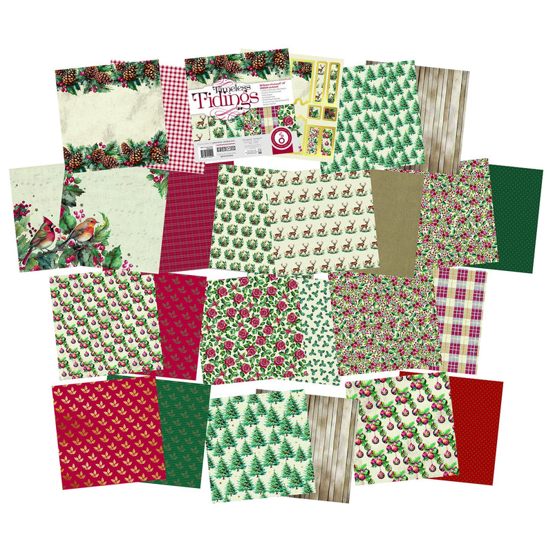 Afbeelding laden in galerijviewer, Tonic studios • timeless tidings 8x8 art pad