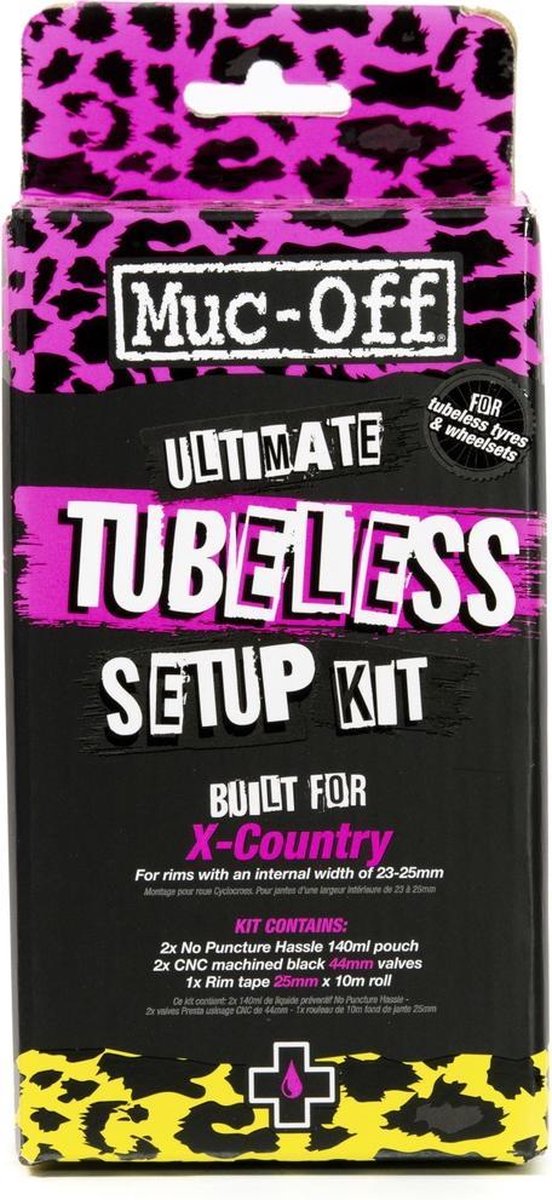 Afbeelding laden in galerijviewer, Muc-off ultimate tubeless setup kit xc gravel