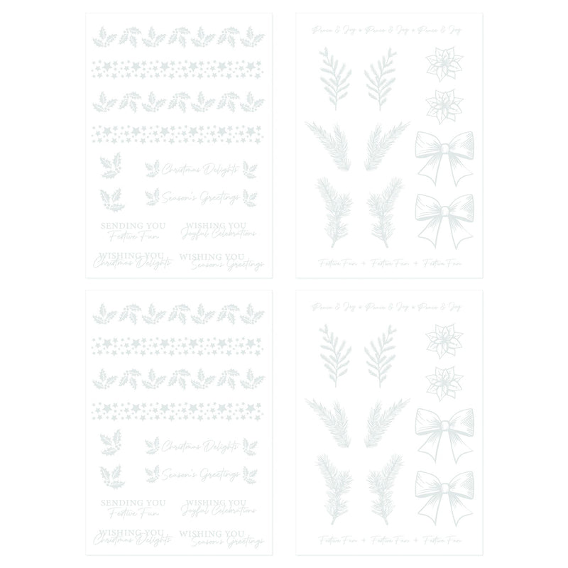 Afbeelding laden in galerijviewer, Tonic studios • timeless tidings foil fusion adhesive sheets