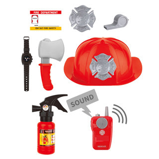 Afbeelding laden in galerijviewer, Otto simon brandweer verkleedset met accessoires