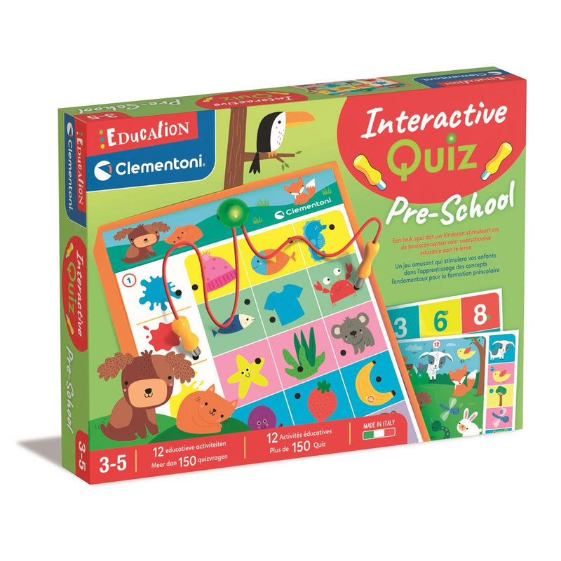 Afbeelding laden in galerijviewer, Clementoni education interactive quiz junior 3-5 jaar