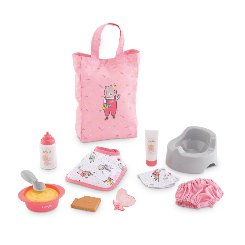 Afbeelding laden in galerijviewer, Corolle mon premier poupon bb 12 large accessories set