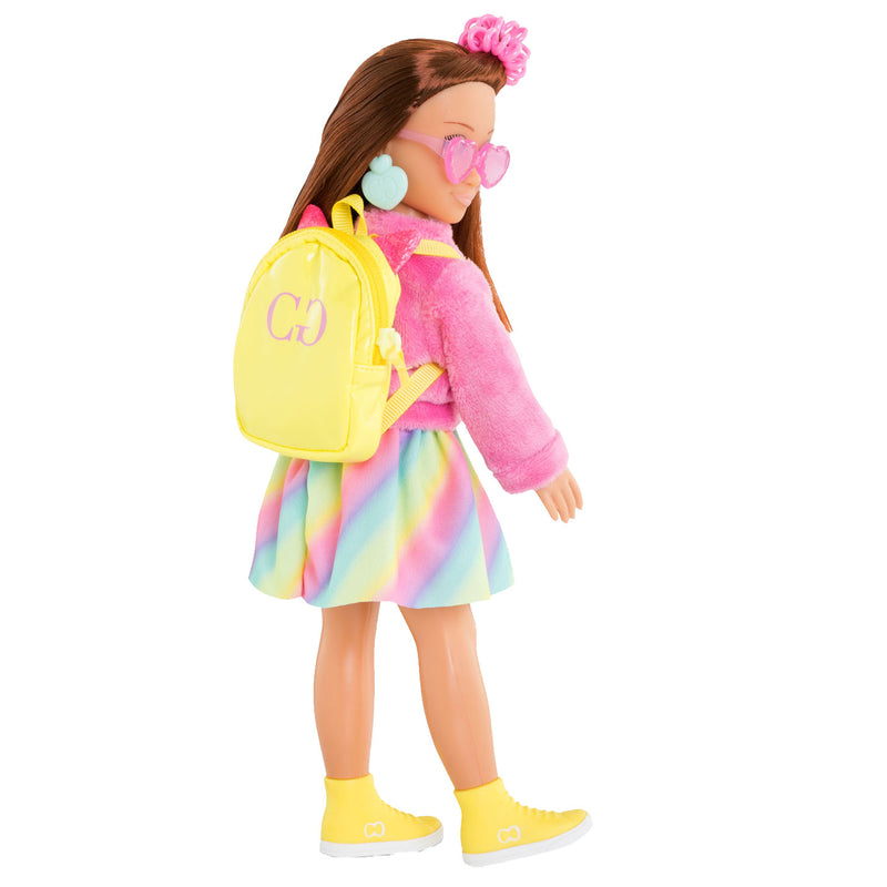 Afbeelding laden in galerijviewer, Corolle girls - poppenkleertjes fluo set dressing room
