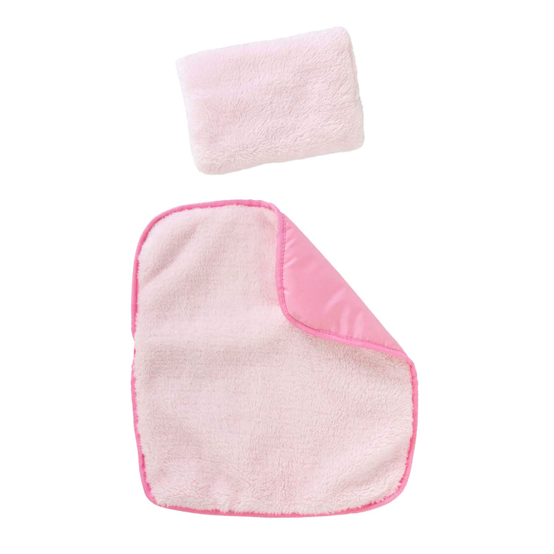 Afbeelding laden in galerijviewer, Corolle gevlochten mandenset set voor babypop - pluche