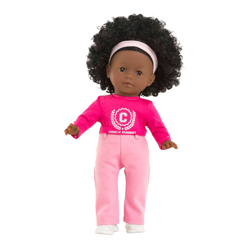 Afbeelding laden in galerijviewer, Corolle roze jeans voor poppen, 36cm