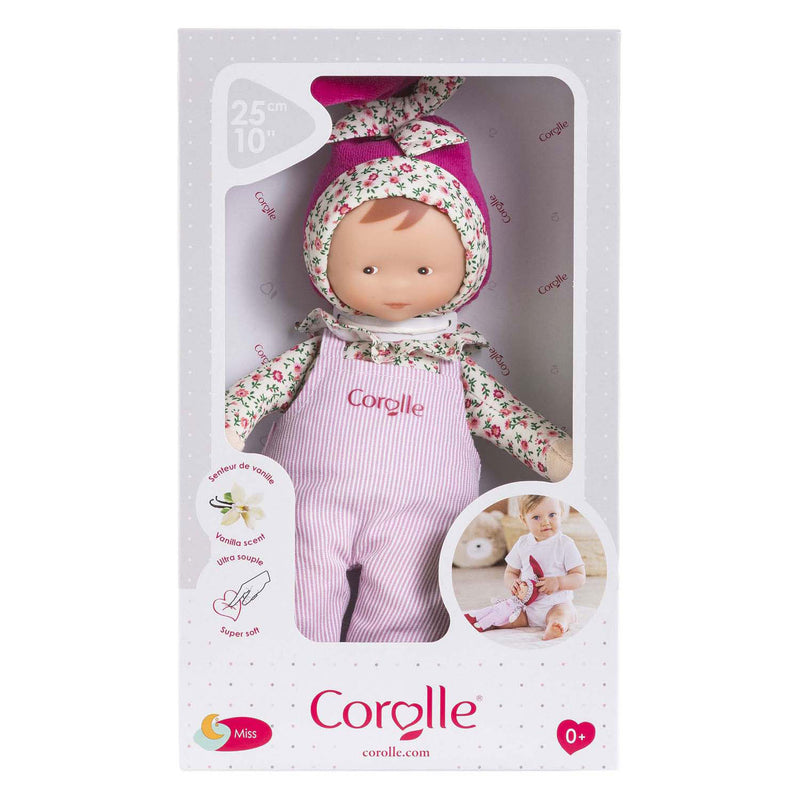 Afbeelding laden in galerijviewer, Corolle mon doudou miss chic rose grenadine babypop - 25cm