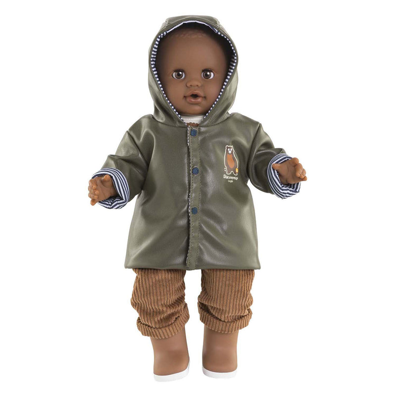 Afbeelding laden in galerijviewer, Corolle poppen regenjas - poppenaccessoire 36cm teddybeerprint.