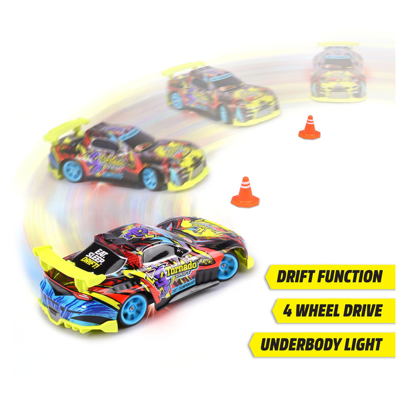 Afbeelding laden in galerijviewer, Dickie rc bestuurbare auto tornado drift rtr