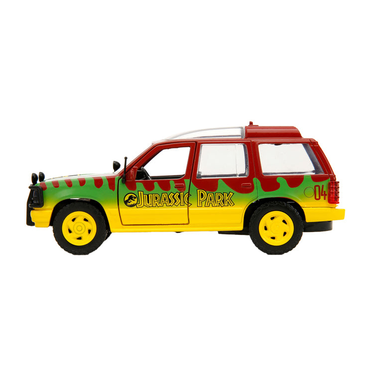 Afbeelding laden in galerijviewer, Jada Toys Jada Die-Cast Jurassic World 1993 Ford Explorer 1:32