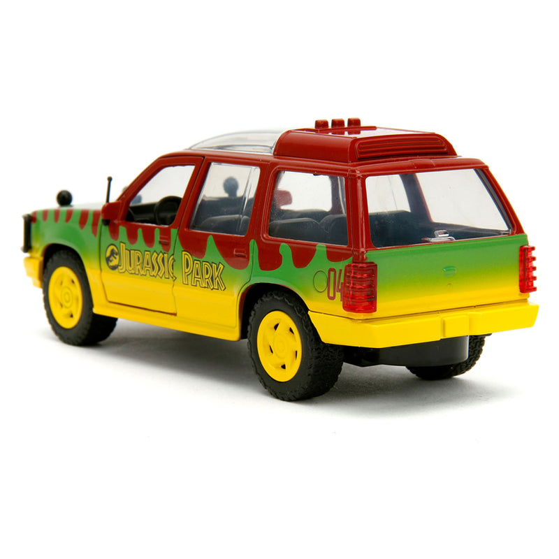 Afbeelding laden in galerijviewer, Jada Toys Jada Die-Cast Jurassic World 1993 Ford Explorer 1:32