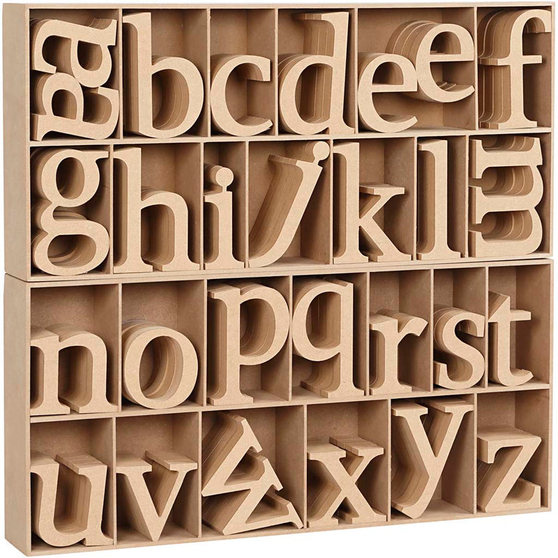 Afbeelding laden in galerijviewer, Https: www.cchobby.nl letter-h-8-cm-dikte-2-cm-112-stuk-1-doos