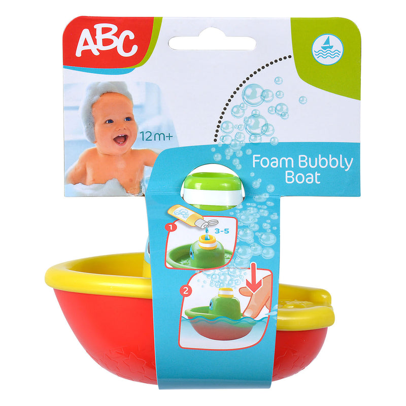 Afbeelding laden in galerijviewer, Abc bubbel badbootje speelgoed voor in bad - kleurrijk badspeelgoed.