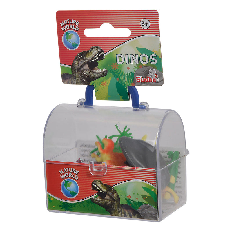 Afbeelding laden in galerijviewer, Simba dino's in schatkist, 6dlg.