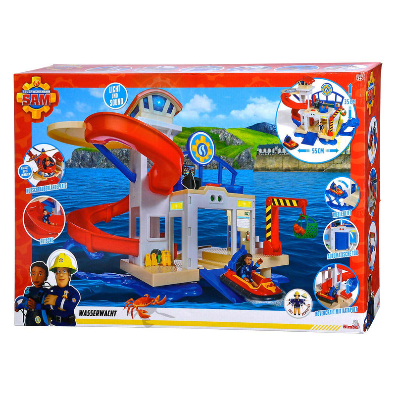 Afbeelding laden in galerijviewer, Simba brandweerman sam ocean rescue station speelset met accessoires.