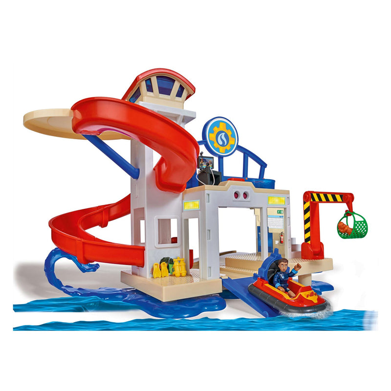 Afbeelding laden in galerijviewer, Simba brandweerman sam ocean rescue station speelset met accessoires.