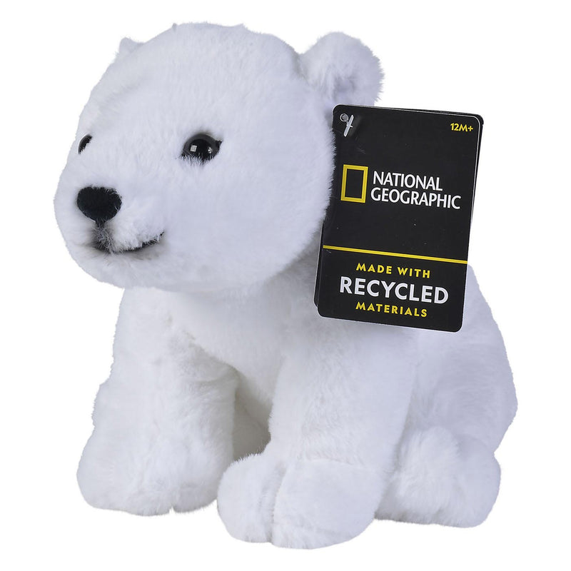 Afbeelding laden in galerijviewer, Simba National Geographic Knuffel IJsbeer, 25cm