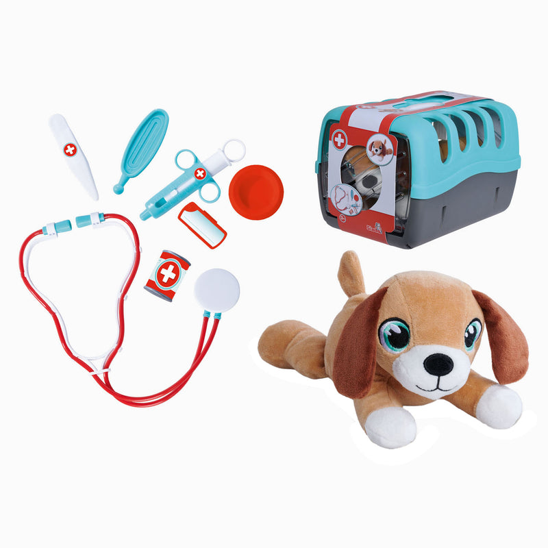 Afbeelding laden in galerijviewer, Simba dierenarts speelset met pluche hond - speelgoedset voor kinderen.