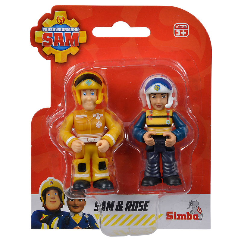 Afbeelding laden in galerijviewer, Simba brandweerman sam speelfiguren dubbelset - actiefiguren speelgoed.