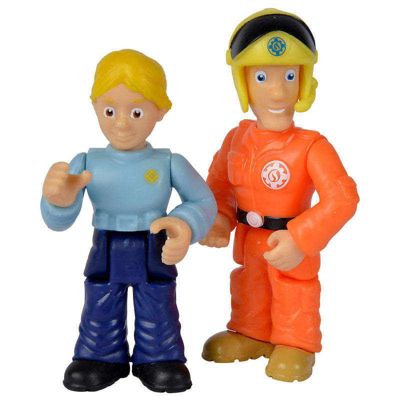 Afbeelding laden in galerijviewer, Simba brandweerman sam speelfiguren dubbelset - actiefiguren speelgoed.