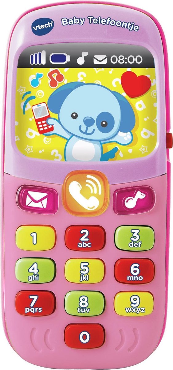 Afbeelding laden in galerijviewer, Vtech baby telefoontje roze