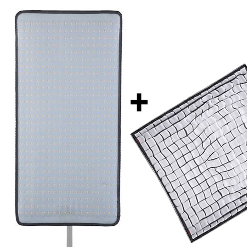 Afbeelding laden in galerijviewer, Linkstar flexibel bi-color led paneel lx-100 30x60 cm