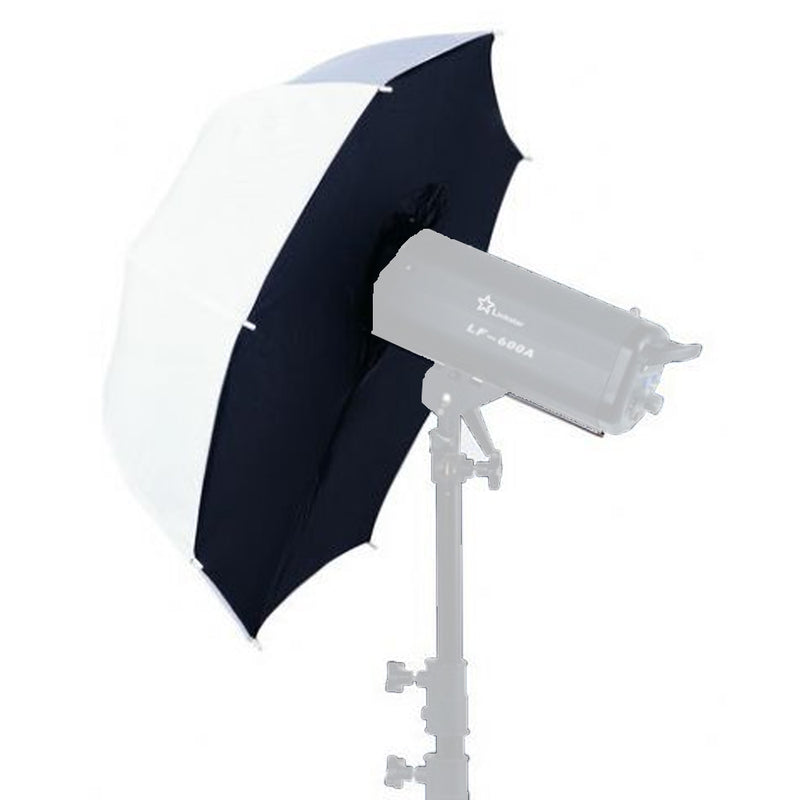 Afbeelding laden in galerijviewer, Linkstar Flitsparaplu Softbox Diffuus Wit URF-102L 120 cm