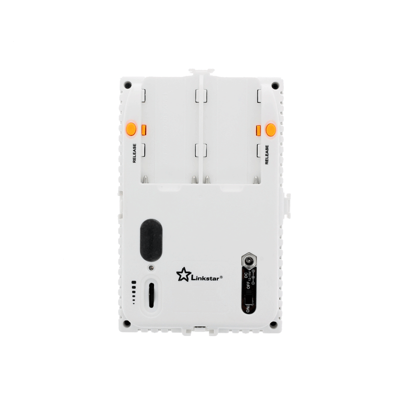 Afbeelding laden in galerijviewer, Linkstar led lamp set vd-405v-k2 incl. accu