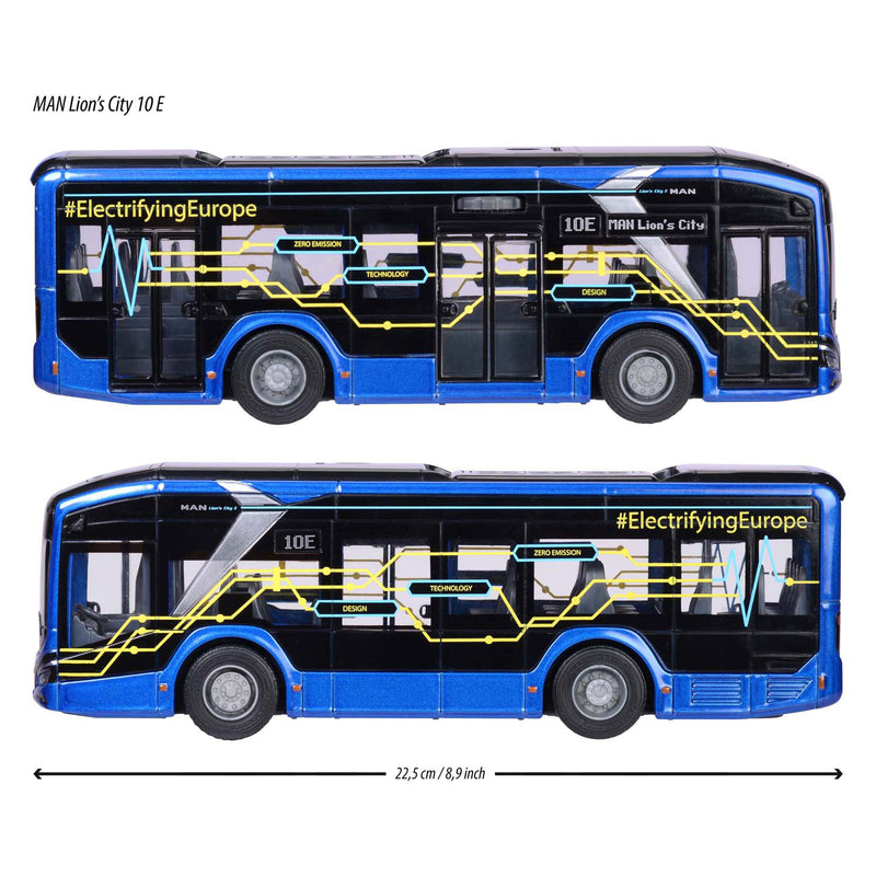 Afbeelding laden in galerijviewer, Majorette man lion's city 10 e bus