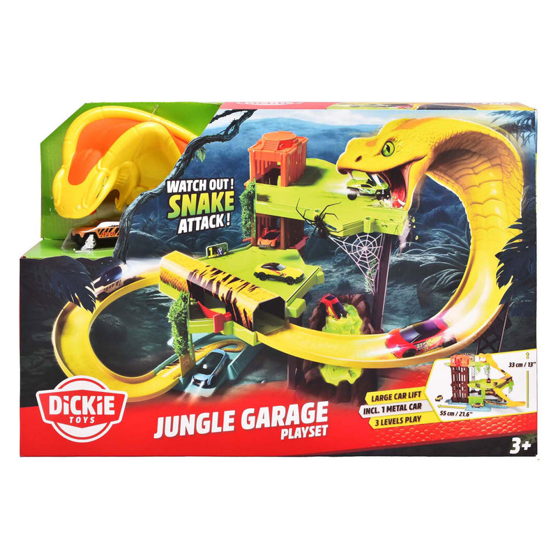 Afbeelding laden in galerijviewer, Dickie jungle garage speelset