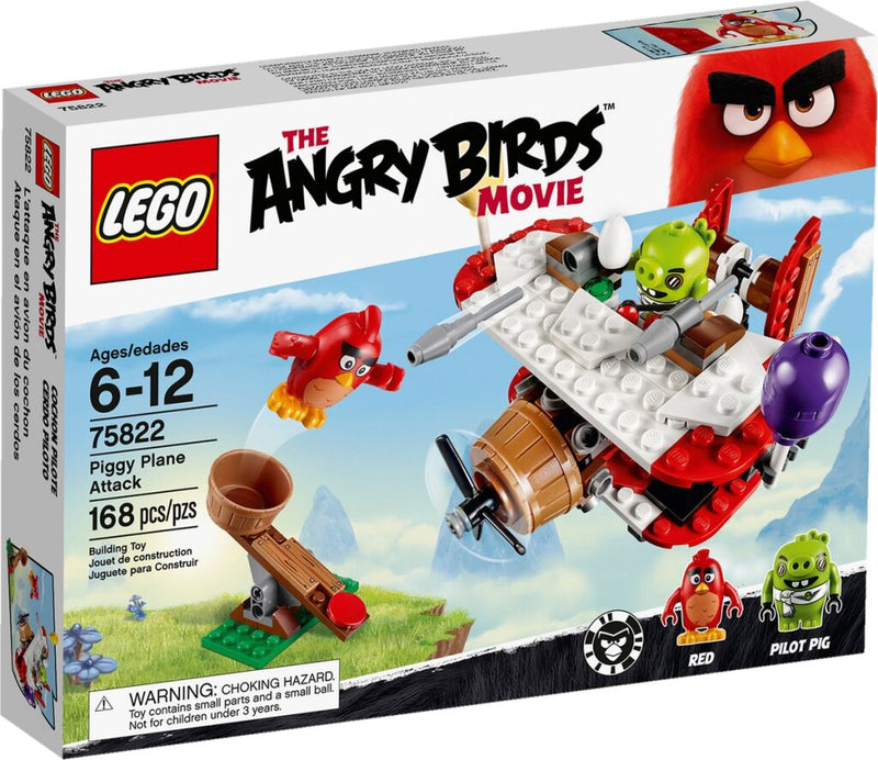 Afbeelding laden in galerijviewer, Lego LEGO 75822 Angry Birds Piggy Vliegtuigaanval