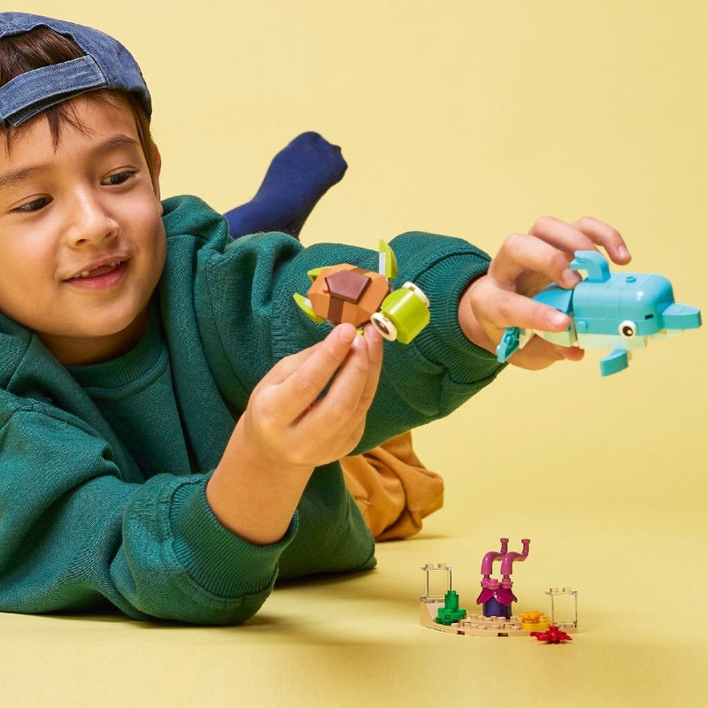 Afbeelding laden in galerijviewer, Lego creator 31128 3in1 dolfijn en schildpad