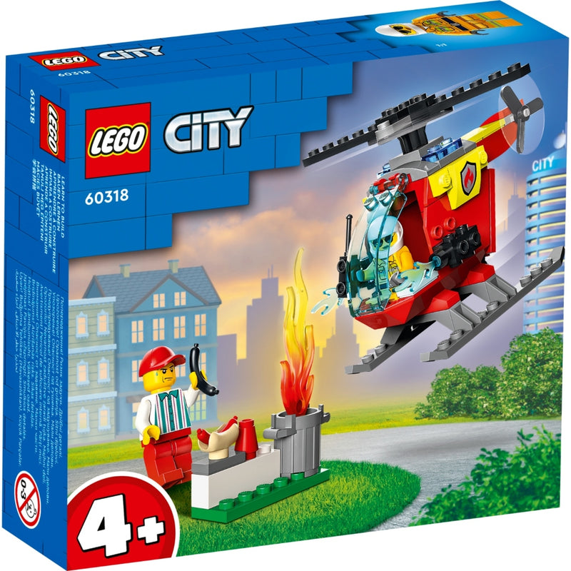 Afbeelding laden in galerijviewer, Lego City 60318 Brandweerhelikopter