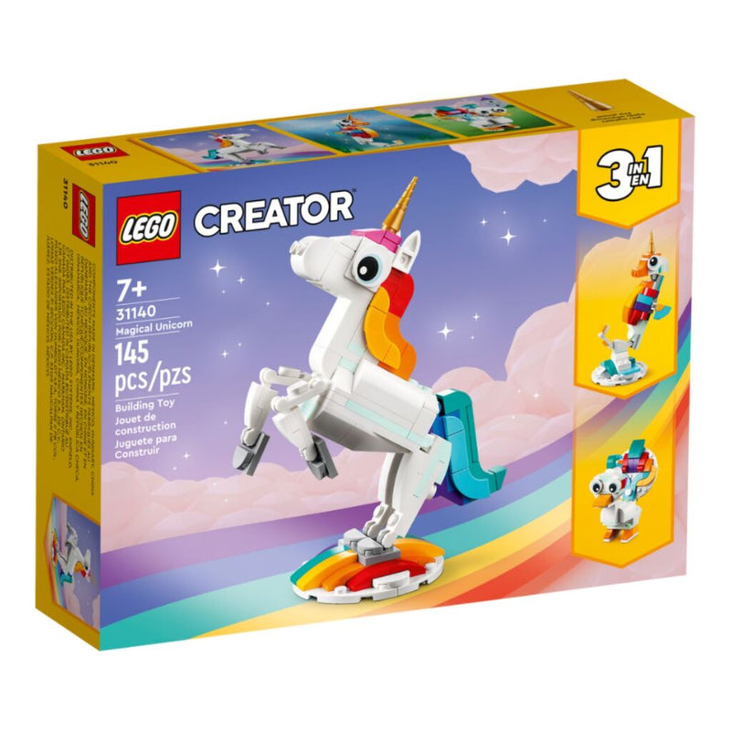 Afbeelding laden in galerijviewer, Lego creator 31140 3in1 magische eenhoorn