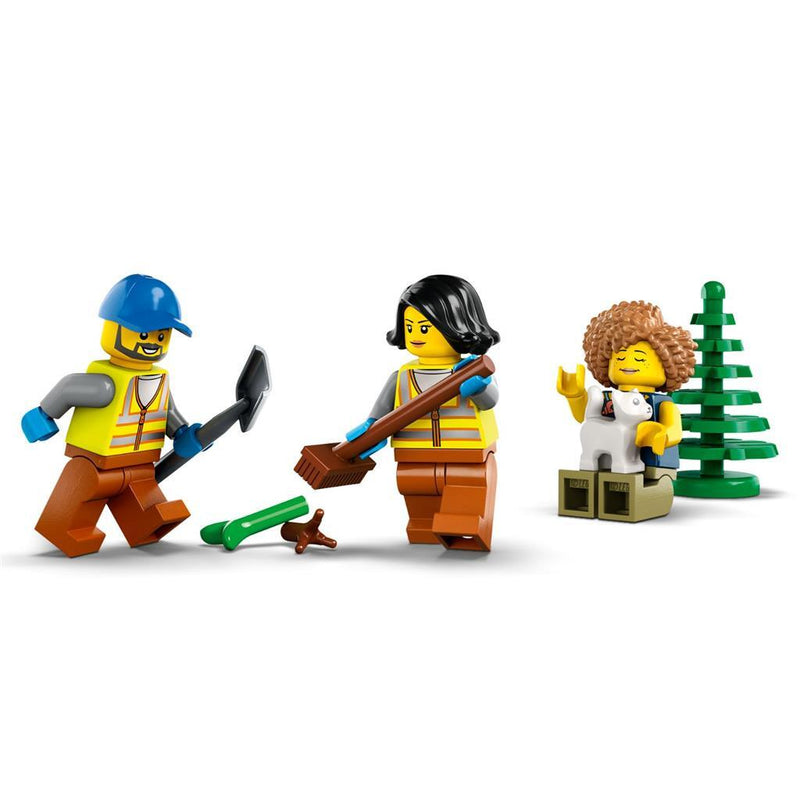 Afbeelding laden in galerijviewer, Lego City 60386 Recycle Vrachtwagen