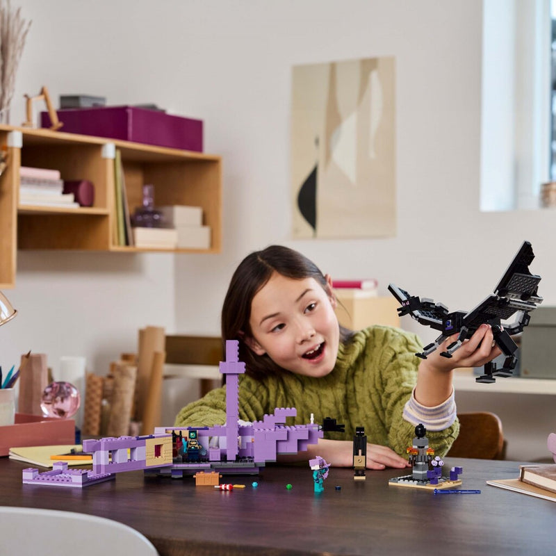 Afbeelding laden in galerijviewer, Lego 21264 minecraft de enderdraak en end-schip