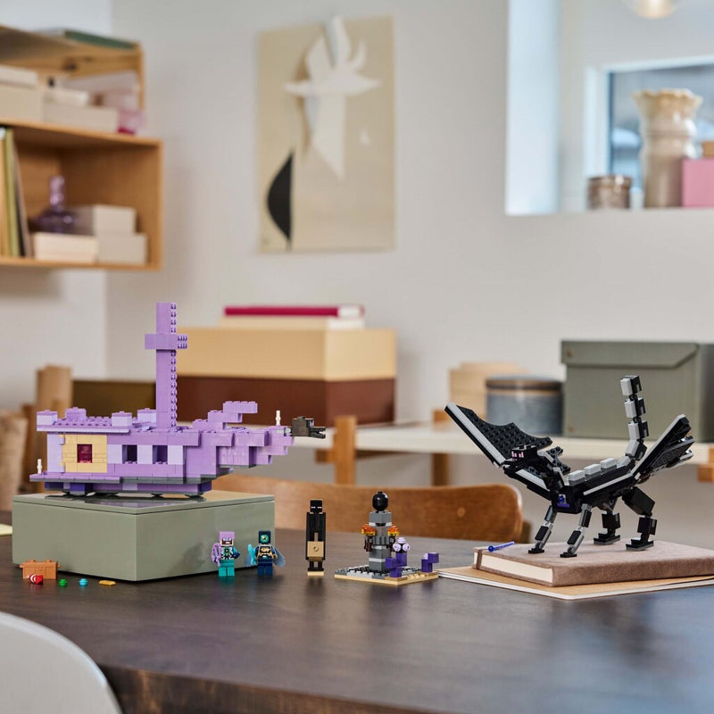Afbeelding laden in galerijviewer, Lego 21264 minecraft de enderdraak en end-schip