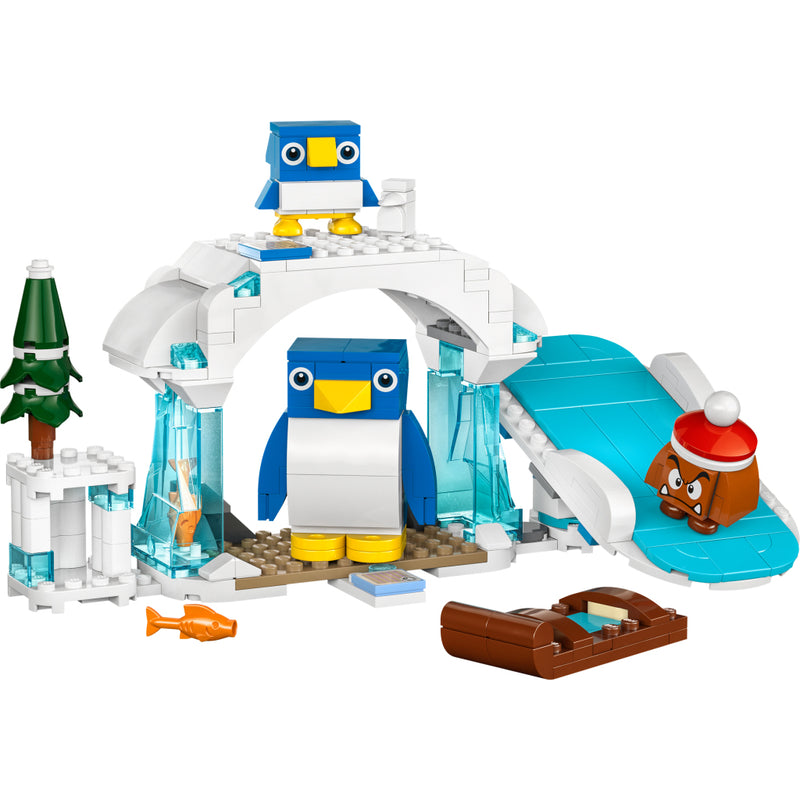 Afbeelding laden in galerijviewer, Lego LEGO Super Mario 71430 Uitbreidingsset: Sneeuwavontuur met Penguin en Familie
