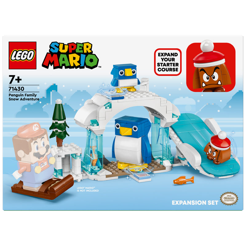 Afbeelding laden in galerijviewer, Lego LEGO Super Mario 71430 Uitbreidingsset: Sneeuwavontuur met Penguin en Familie