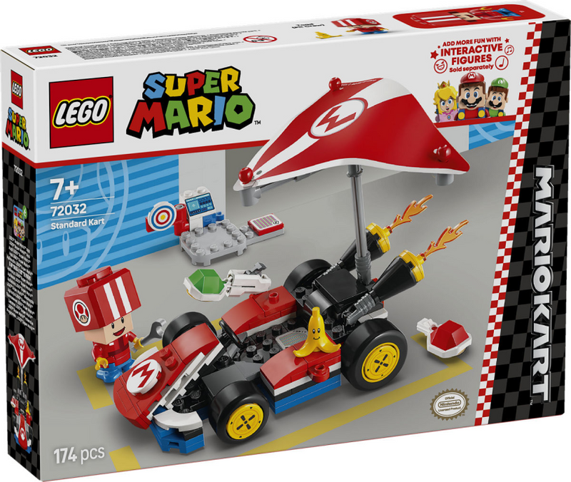 Afbeelding laden in galerijviewer, Lego super mario kart - standaardkart